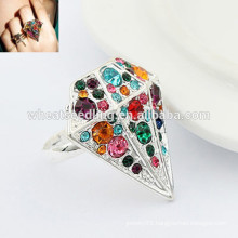 Fashion adjustable diamond ring unique indian engagement rings